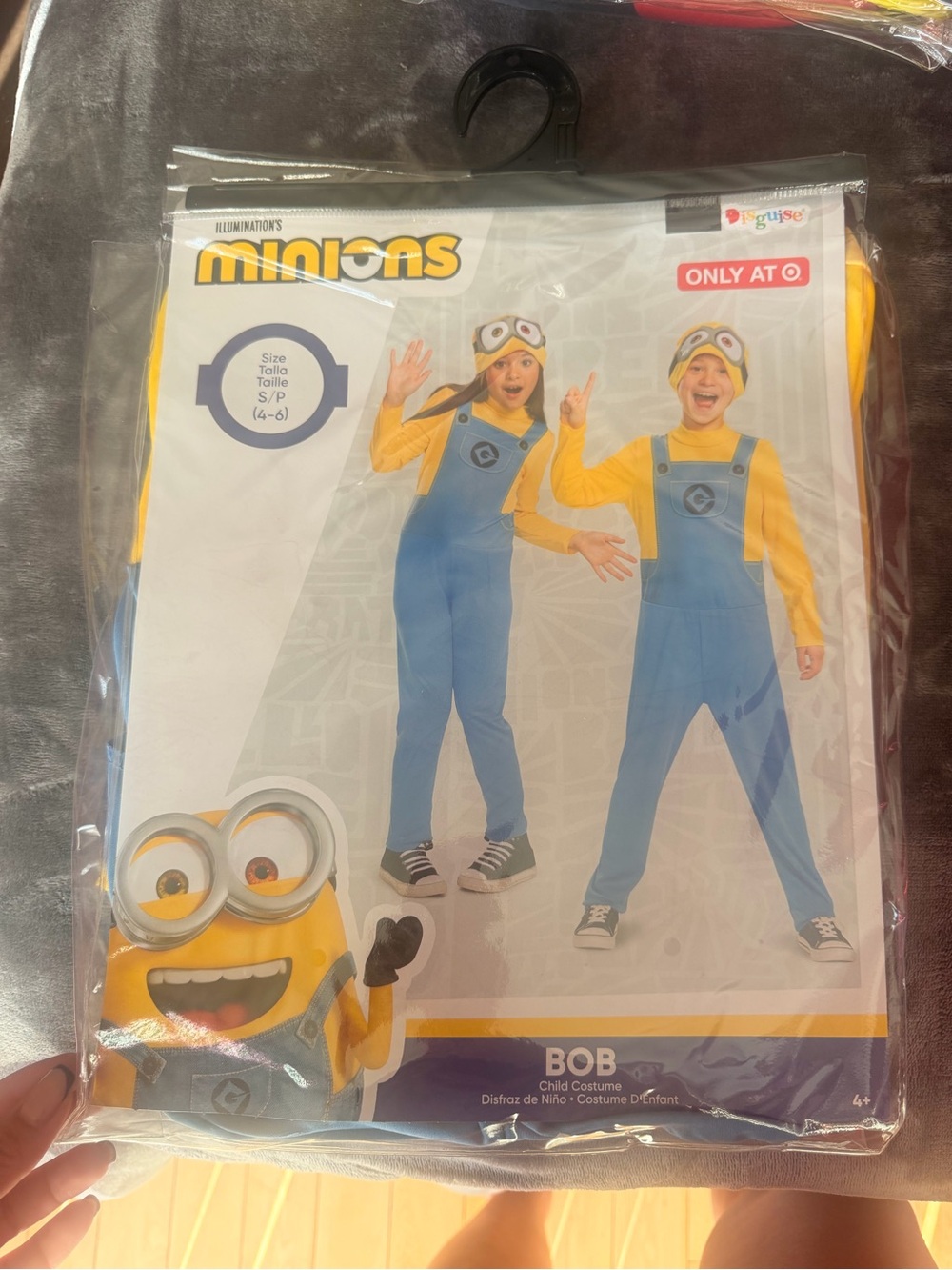 Disguise Minions Bob Costume - Yellow & Blue